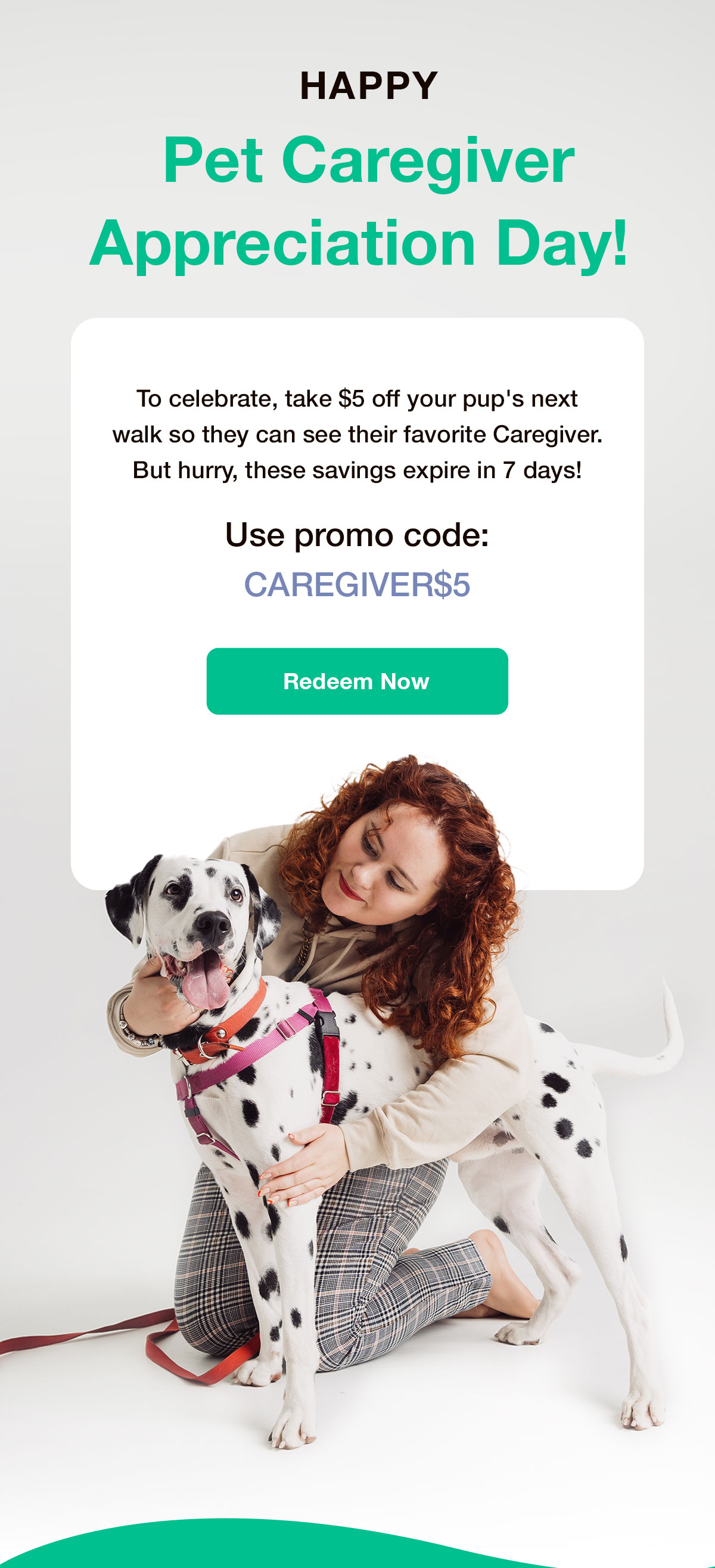 Today, We Celebrate Pet Caregivers! 🥰🐶🎉 Wag! Dog Walking App